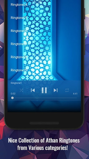Athan Ringtones Screen 2