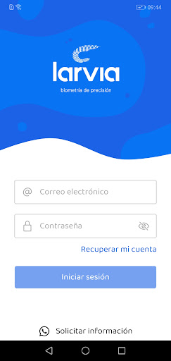 Android application Larvia screenshort