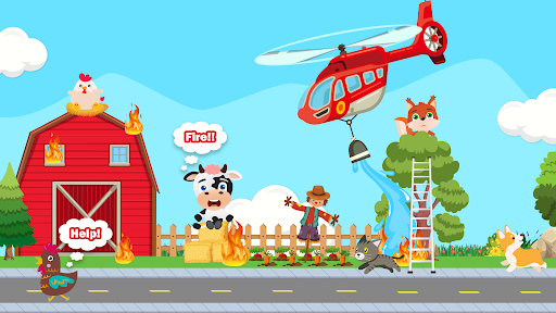 Screenshot of Fireman for Kids - Fire Truck