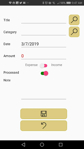 Money Tracker Screenshot 2 - AppWisp.com