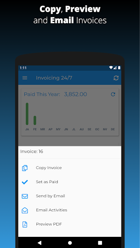 Invoicing 24/7 Screen 2