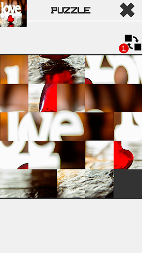 Love Slide Puzzle