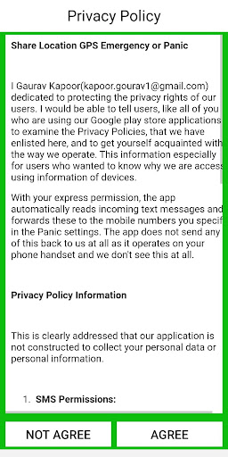 Share Location Screen 2