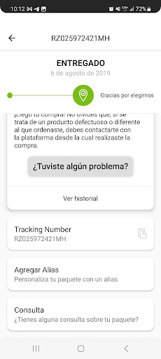 MailAmericas App Screen 2