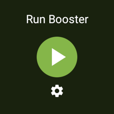 Android application Run Booster screenshort