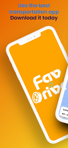 Android application FavDriver: Cheap Rides screenshort