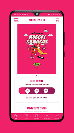 Android application Moberi screenshort