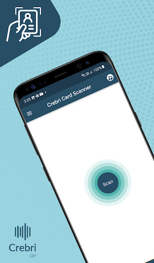 Android application Crebri Card Scanner screenshort