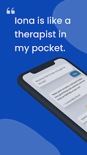 Iona: Mental Health Journal, Therapy Anxiety App