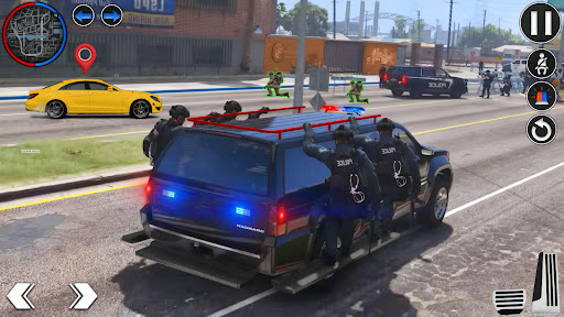 Android application Police Games Simulator: PGS 3d screenshort