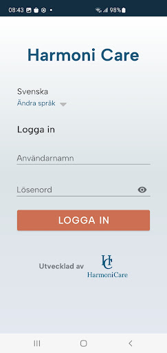 Harmoni Care Screen 2