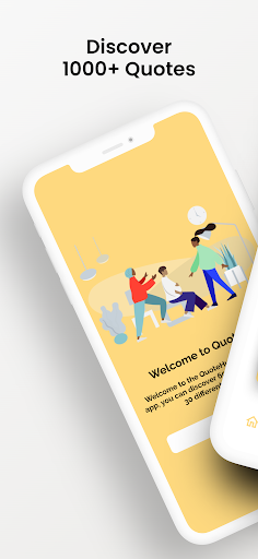 Android application QuoteHub: Discover 1000+ Quote screenshort