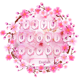 Romantic Sakura Keyboard Theme icon
