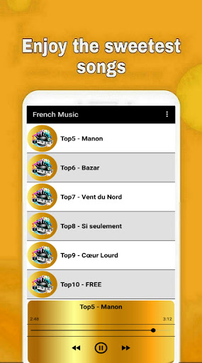 French Music 2024 /without net Screenshot 2 - AppWisp.com