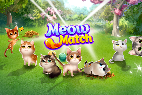 Meow Match: Cats Matching 3 Puzzle Ball Blast