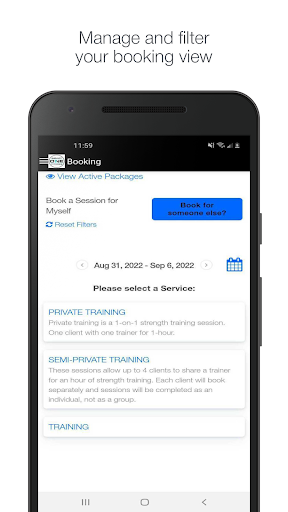 Impact One Fitness Screen 3