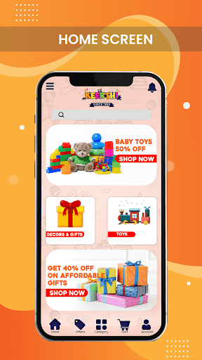 Android application Keerthi Gifts&Toys screenshort