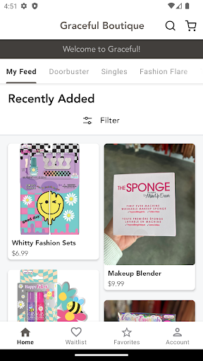 Android application Graceful Boutique screenshort