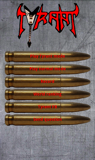 Metal quiz TYRANT