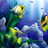 marine aquarium live wallpaper icon