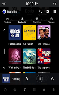 Radioline: Radio & Podcasts Captura de pantalla