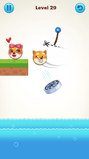 Android application Rope Dog - Cut To Save screenshort