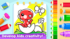 Coloring games for kids age 5のおすすめ画像1