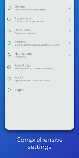 GitNex Pro for Forgejo / Gitea Screen 3