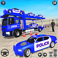 Grand Police Vehicles Transport Truck