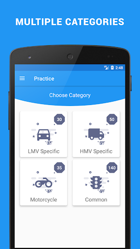 Android application RTA Theory Test 2023 screenshort