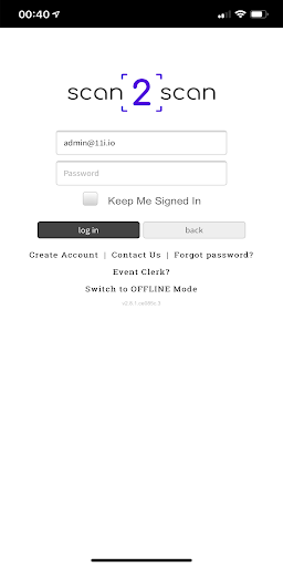 Android application Scan2Scan screenshort