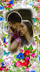 screenshot of Lovely flower photo frame