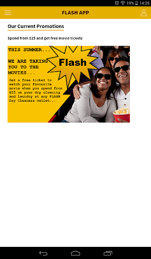 Flash App - Flash Dry Cleaners Screen 3