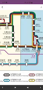 香港地铁地图 2022
