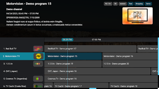 M3U IPTV Premium screenshot 29