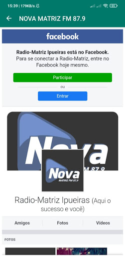 NOVA MATRIZ FM 87.9 Screen 3