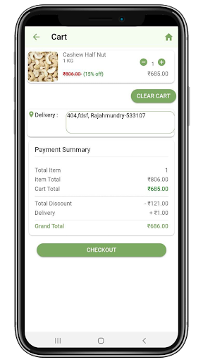 Organic Mart Screen 3
