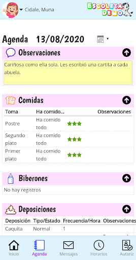 SocialKinder App Familias Screen 3