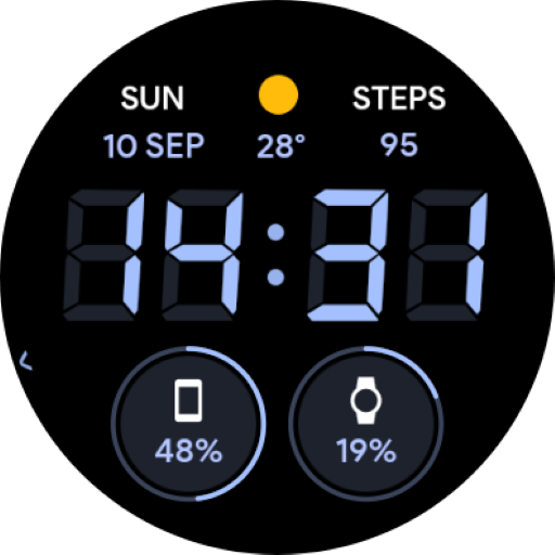 JHW Digital Bits 3: Watch face logo
