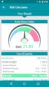 BMI Calculator - Ideal Weight Unknown