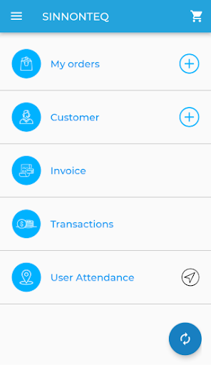 Android application Q-hawk Business screenshort