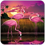 Cover Image of Download Cute Flamingo Wallpapers 2.0 APK