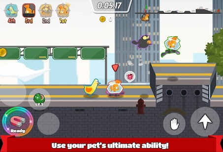 Pets Race - Fun Multiplayer PvP Online Racing Game Screenshot