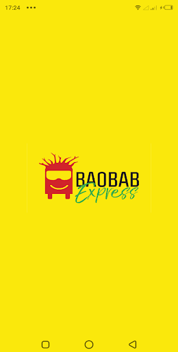Android application Baobab Express screenshort