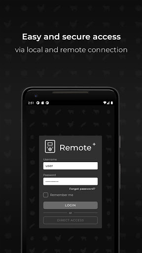 Android application Remote+ screenshort