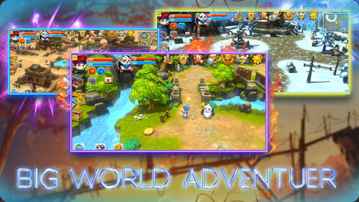 Android application Hero Academy: 3D Fantasy RPG screenshort