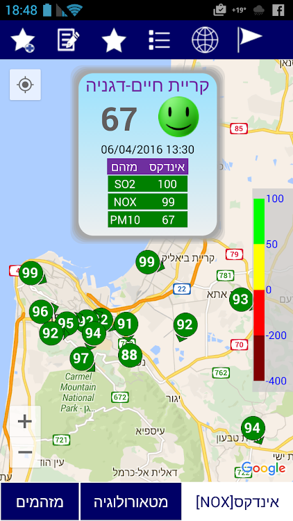 Haifa Bay Air Monitoring - 2.9.9 - (Android)