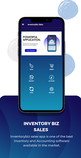 Android application InventoryBiz Sales screenshort