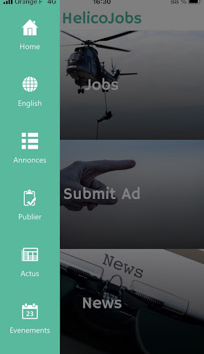 HelicoJobs Screen 2