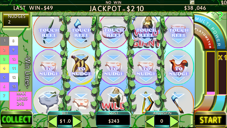 Jack & Beanstalk 243 Slot - 9533 - (Android)